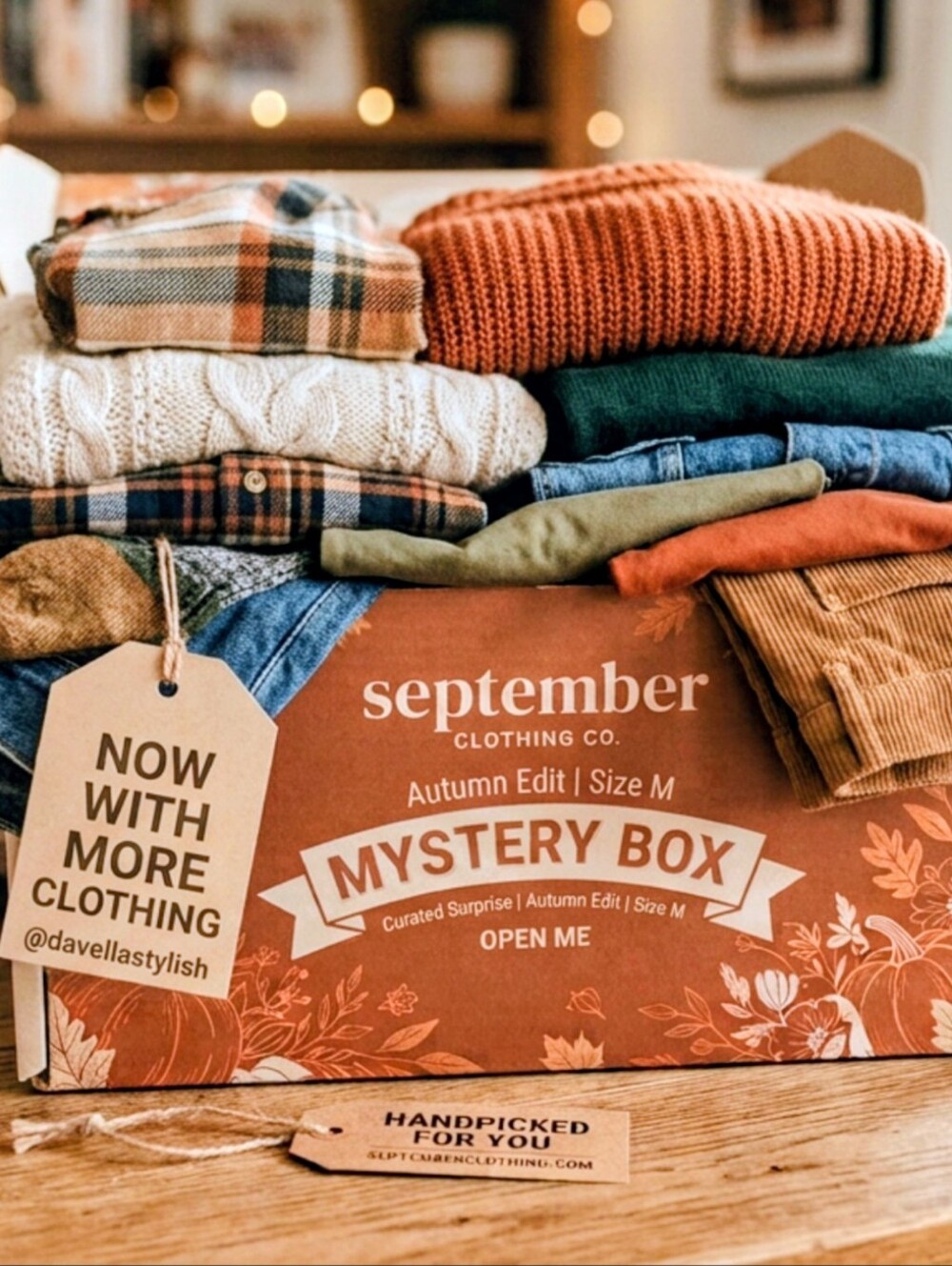 🍁September Fashion Mystery Box🍁M & L 🍁12 items+🍁